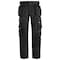 Snickers Workwear AllroundWork Stretch Loose Fit Work Pants + Holster Pockets (Black/Black) - 44/32 U6251 0404 4432 - alternate 1